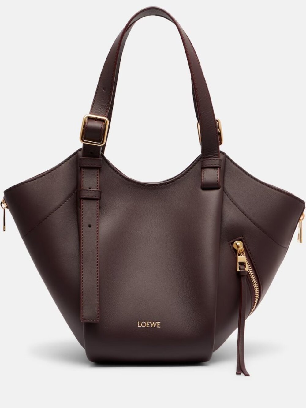 Loewe Hammock Flip Bag Medium Brown